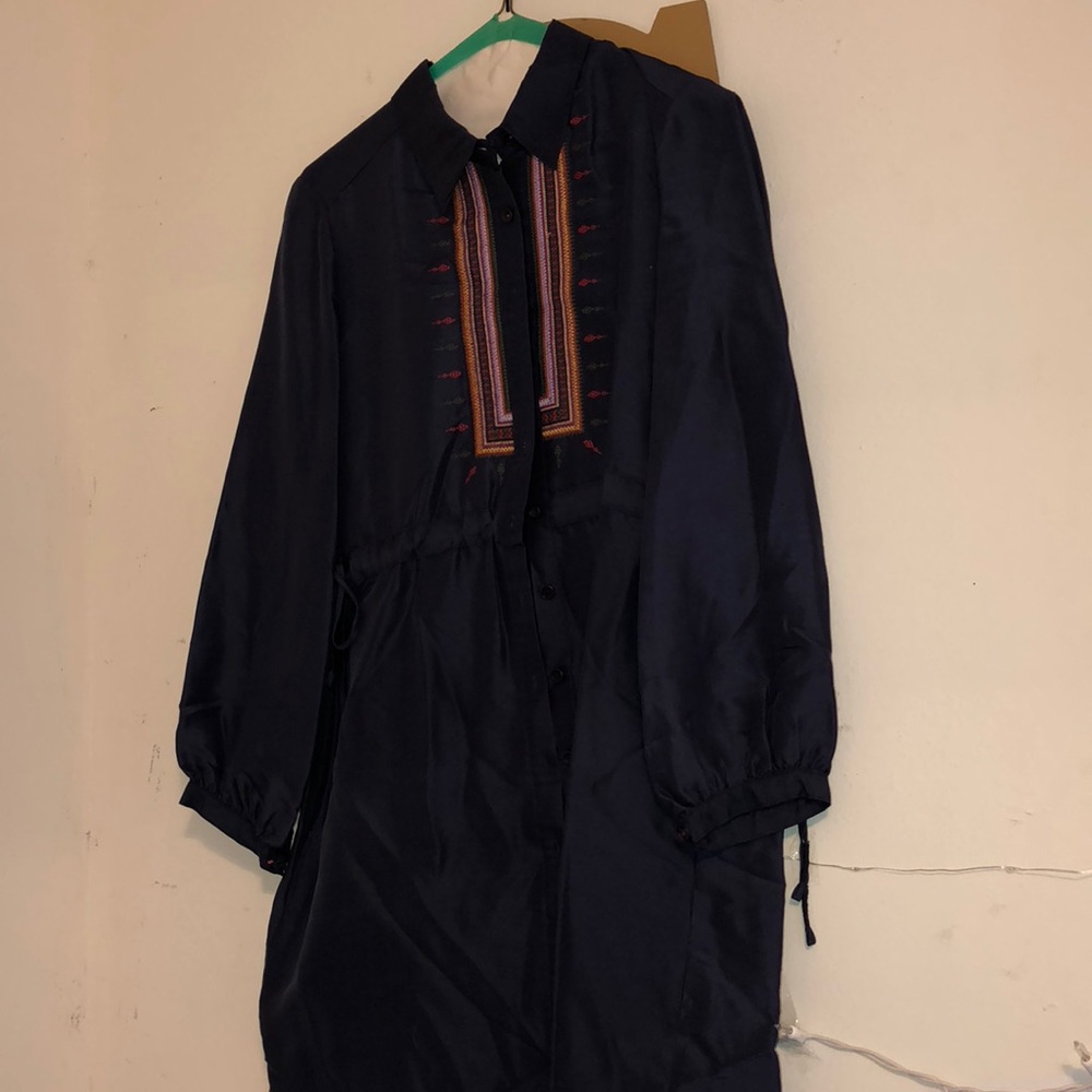 Navy blue dress